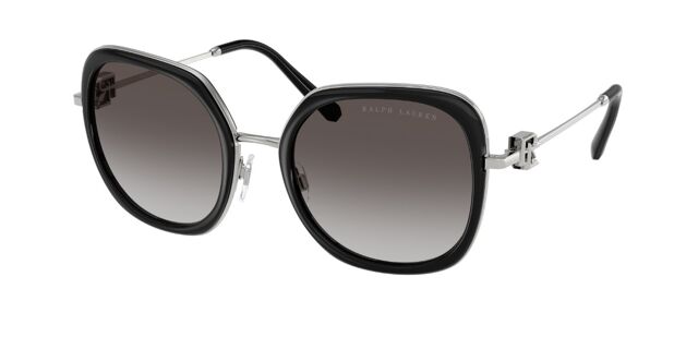 Ralph Lauren RL7088 90018G Square Black/Silver Sunglasses  display picture 1