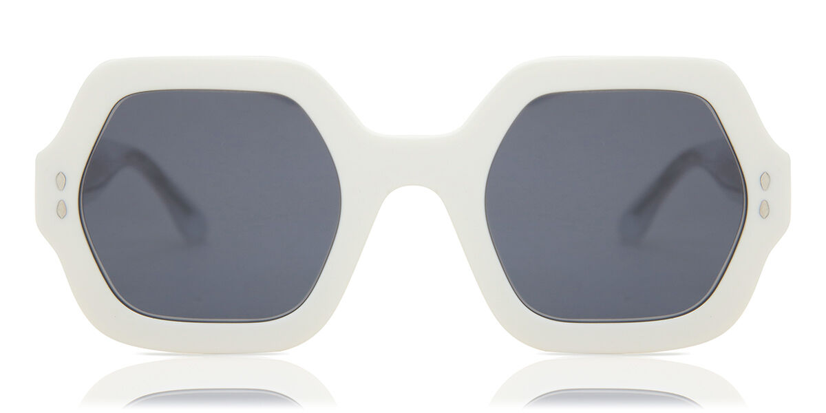 Isabel Marant IM 0004/S SZJ/IR Sunglasses Ivory White | VisionDirect ...