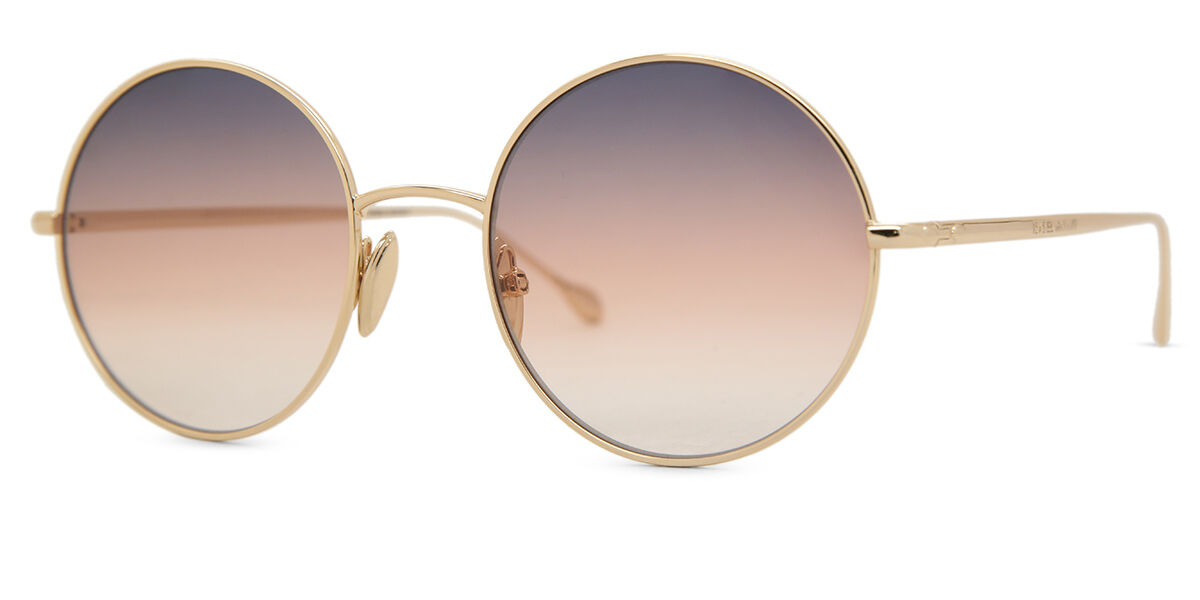 サングラス Isabel Marant IM0016S Round Sunglasses Gray Black Gold IM 0016/S okulary przeciwsłoneczne Rose Gold | OptykaWorld