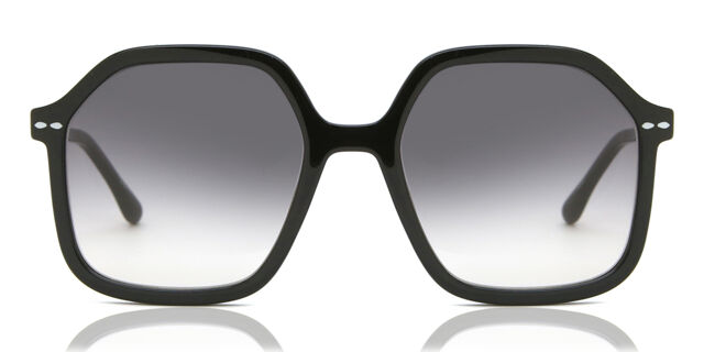 Isabel Marant IM 0049/G/S 807/9O Square Black Sunglasses  display picture 3