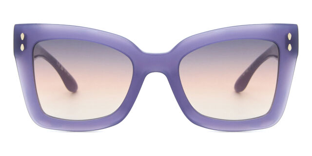 ISABEL MARANT ACETATE CAT-EYE SUNGLASSES IN PINK/PURPLE Isabel Marant IM 0079/S 35J/TX Cat Eye Transparent Pink  main image 3
