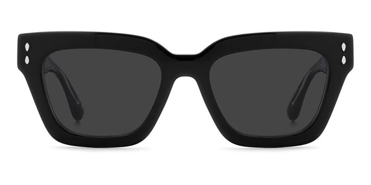 Isabel Marant Damski Czarny Im 0251/S 807/Ir 53 Czarne E Okulary Przeciwsloneczne