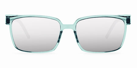   C-002 SENSES Silver Mirror Shield Polarized 11 Sunglasses