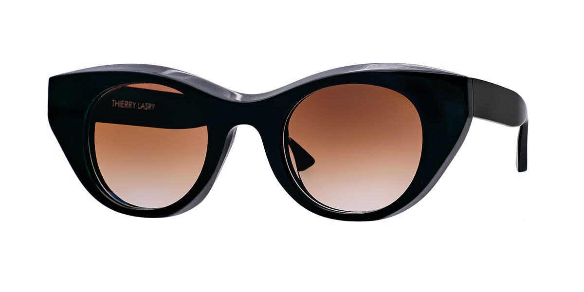 Thierry Lasry Snappy 101 Sunglasses in Black | SmartBuyGlasses USA