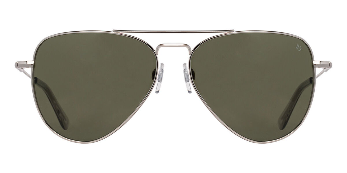 American Optical Fletcher Polarized 3GNNP メガネ フレーム - 男性用 - Silver