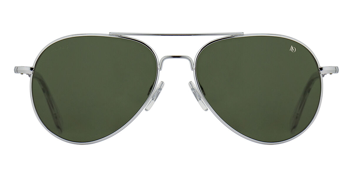 American Optical GENERAL Polarized 2GNNP メガネ フレーム - 男性用 - Silver