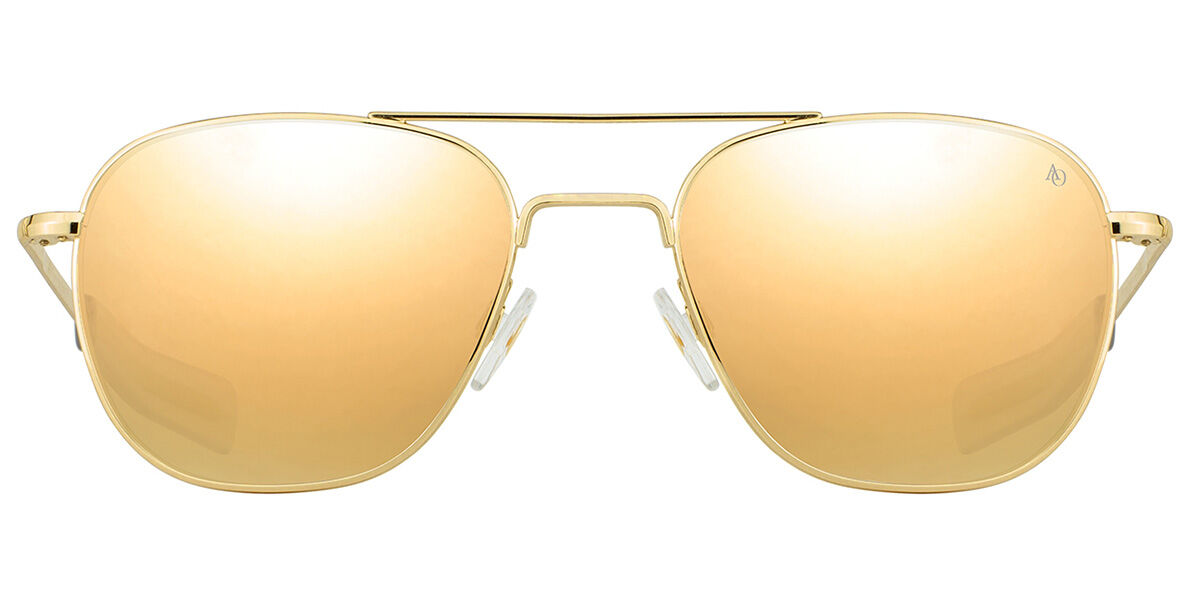 American Optical Original Pilot 1GMN Goldene Herren Sonnenbrillen