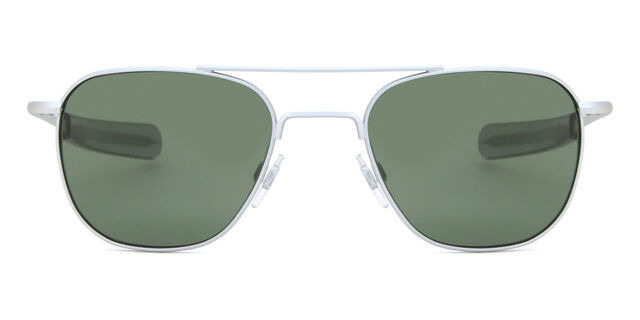 American Optical Original Pilot Silver Aviator Sunglasses. Brand NEW! American Optical - Original Pilot (Matte Silver) (57mm  main image 2