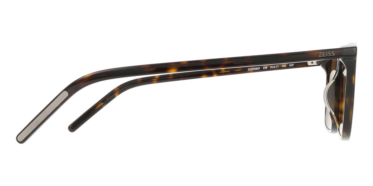 Zeiss ZS22508SP 239 Square Dark Tortoise Sunglasses
