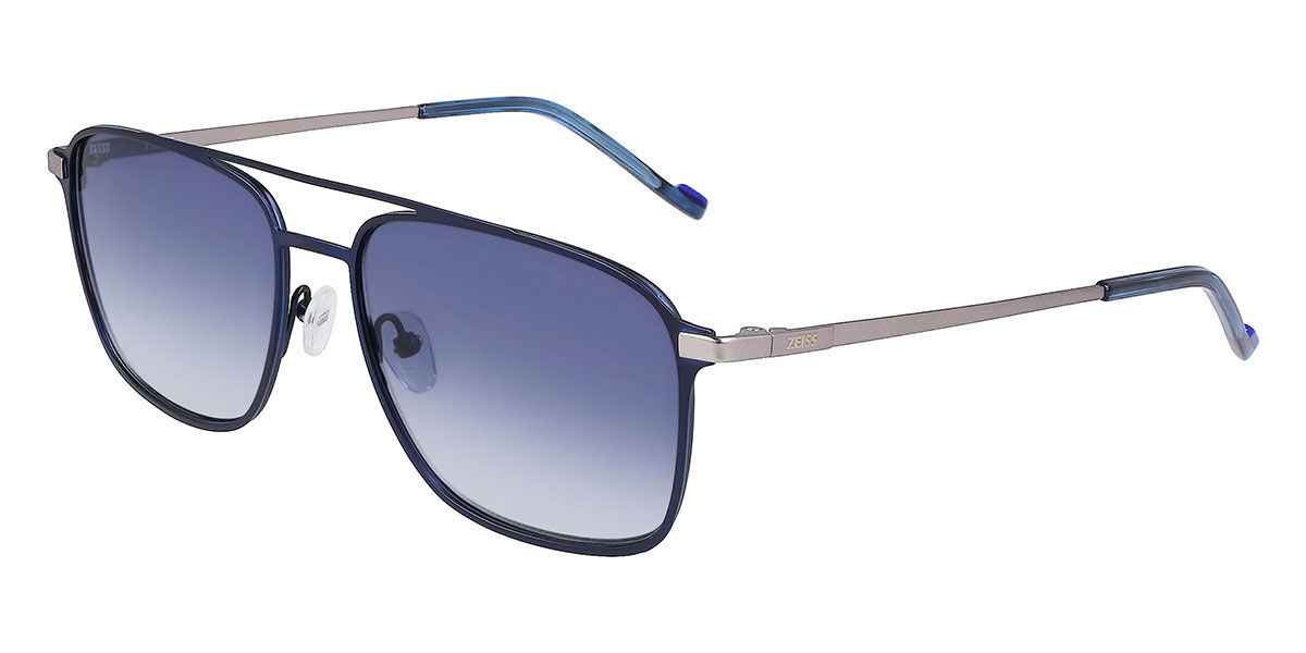 Zeiss ZS22116S 072 Sunglasses in Matte Blue | SmartBuyGlasses USA