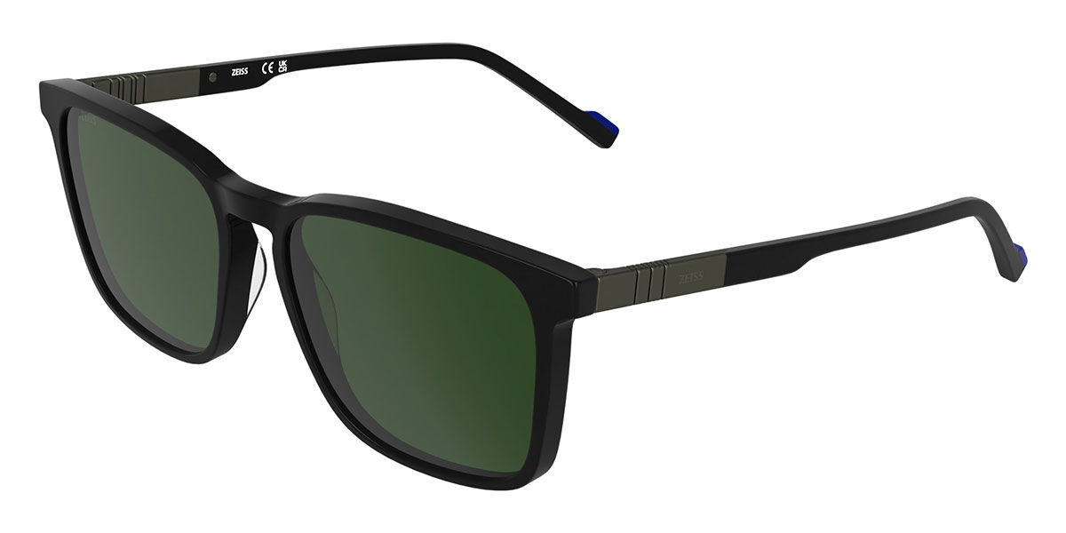 Zeiss ZS25563S 001 55 Svarta Solglasögon Män