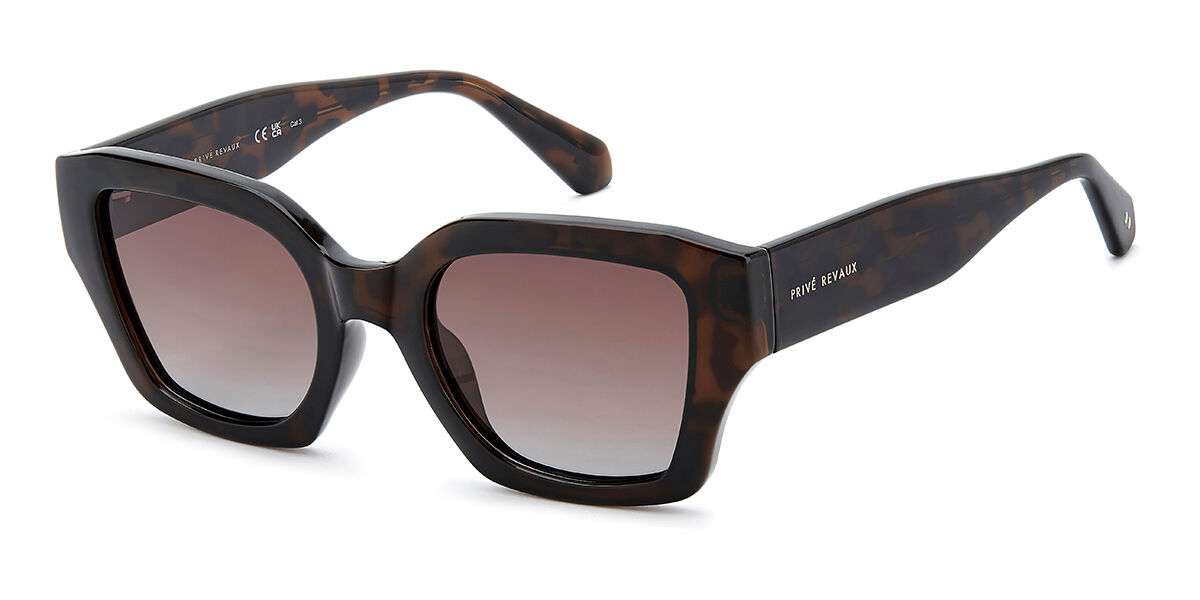 Privé Revaux PR3015/G/S Asian Fit Polarized 086/LA 50 Lunettes De Soleil Femme