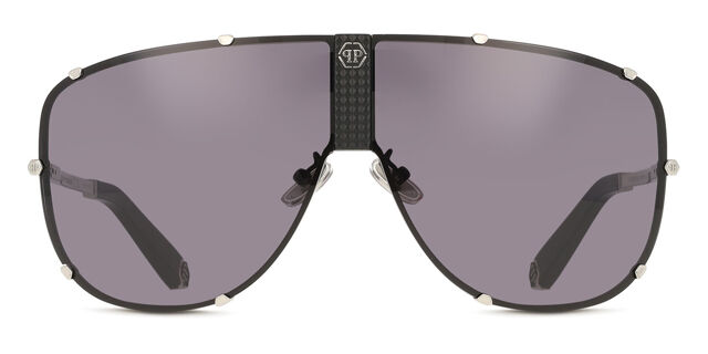 Philipp Plein SPP075M 0K07 Oversized Polished Palladium with  display picture 2