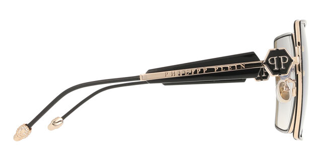 Philipp Plein Black and Rose Gold Sunglasses Philipp Plein SPP049M - 0301 Sh Rose Gold With Black Parts  main image 2