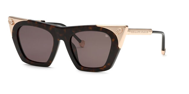 Philipp Plein SPP134S 0722 Cat Eye Polished Dark Tortoise  display picture 1