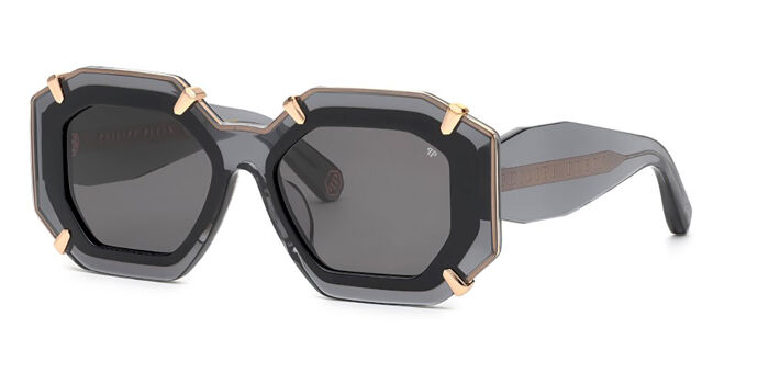 Philipp Plein SPP098V G61G Geometric Transparent Gloss  display picture 3
