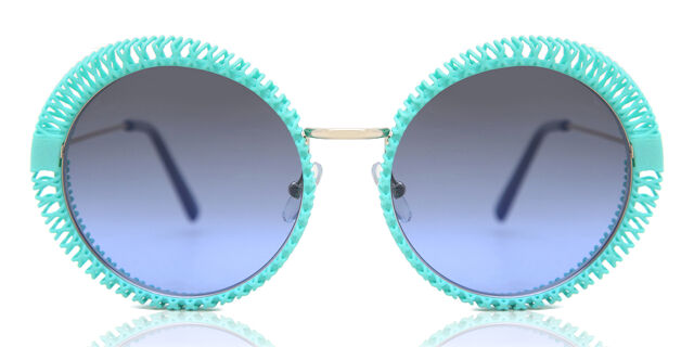 OXYDO -OX-1090-S-CHX-PL-TEAL GREEN Sunglasses NEW Oxydo OX 1080/S 1PN/KM Oversized Green Sunglasses  main image 3