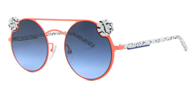 Oxydo OX TROCANNADE YGB Pilot Coral White/Orange Sunglasses  display picture 2