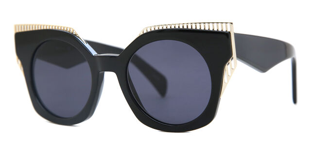 Lunettes de Soleil Oxydo 2M2 Black/Gold EasyLunettes