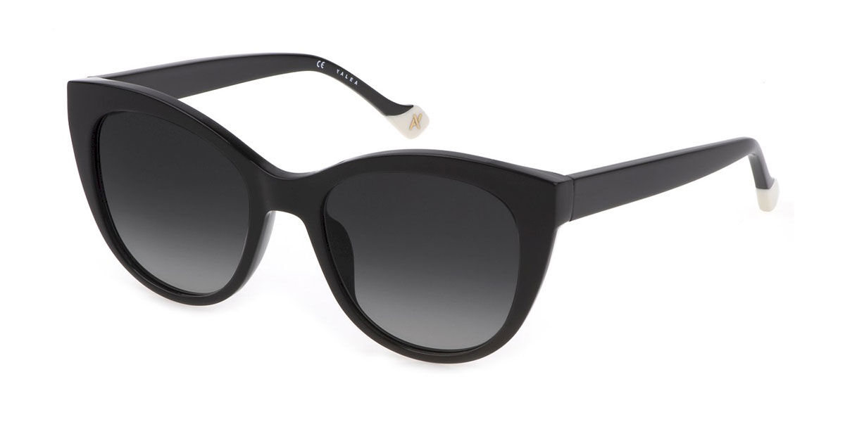 Yalea SYA081 0700 Sunglasses in Black | SmartBuyGlasses USA