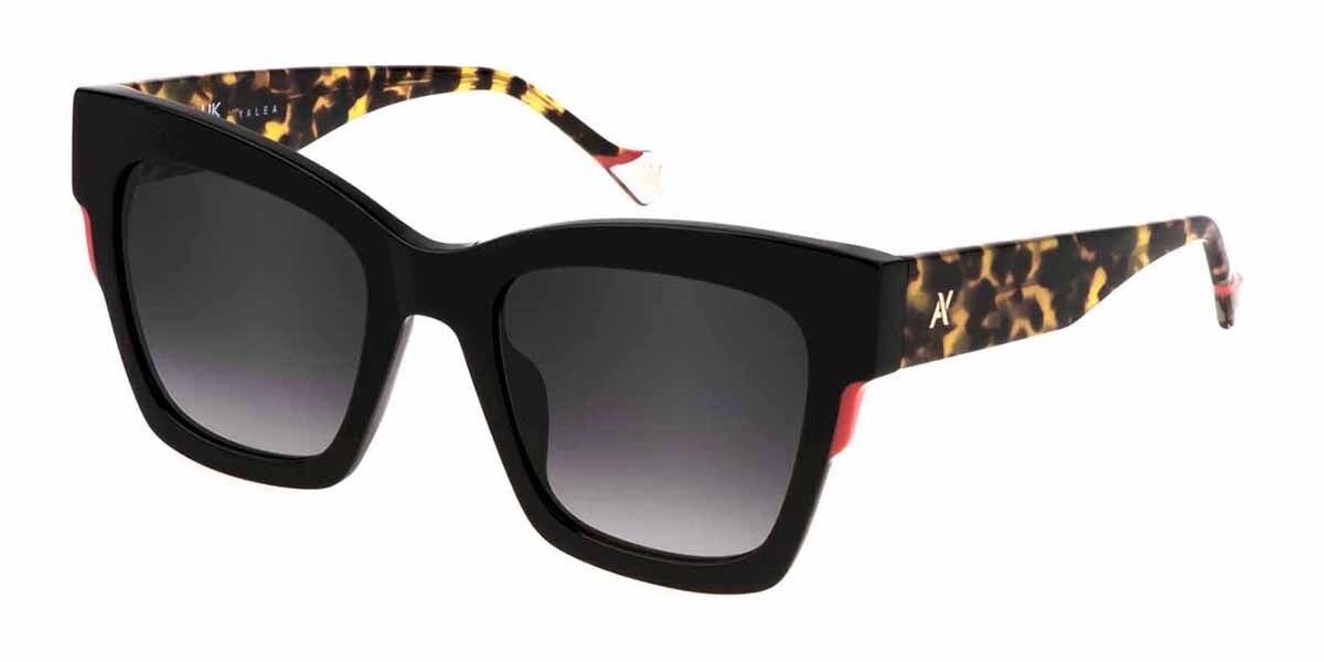 Yalea SYA120 0700 Women’s Sunglasses Black Size 52