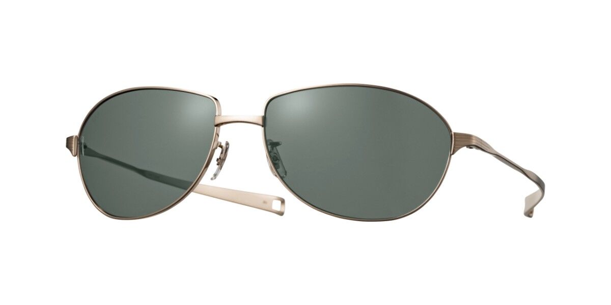 Image of Eyevan Alps Sun BG 61 Lunettes De Soleil Homme Dorées FR
