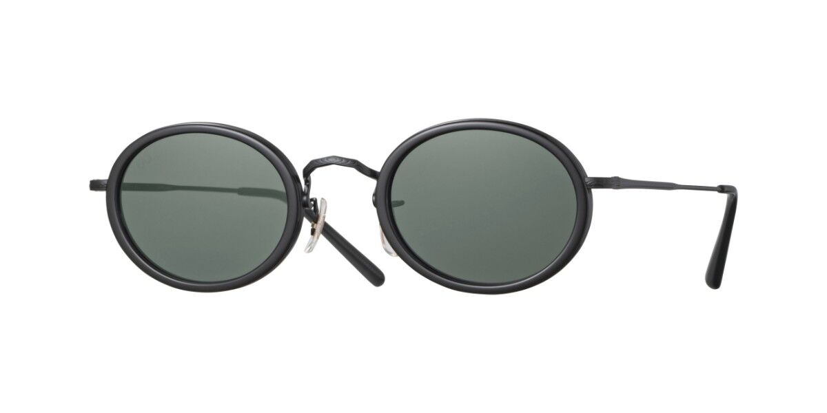 Image of Eyevan E-0516 PBK/MPBK 47 Lunettes De Soleil Homme Noires FR