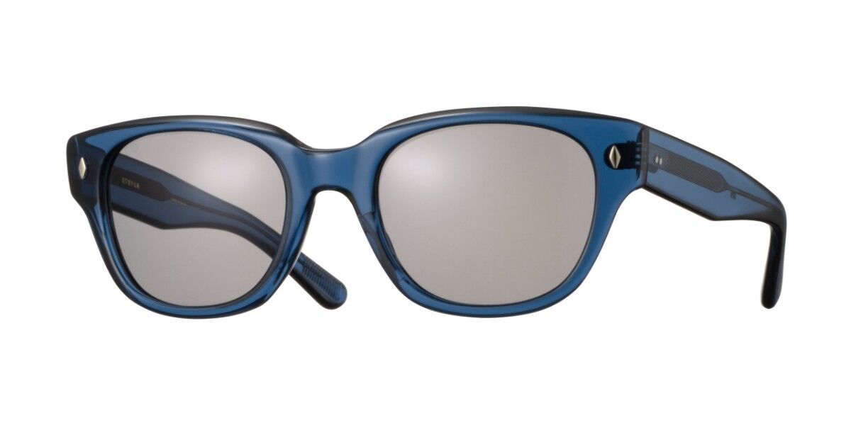 Image of Eyevan Flash-E AQBL Óculos de Sol Masculino Azuis BRLPT