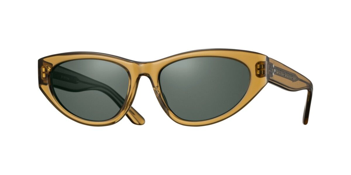 Image of Eyevan Regina-E MDG 56 Lunettes De Soleil Femme Oranges FR