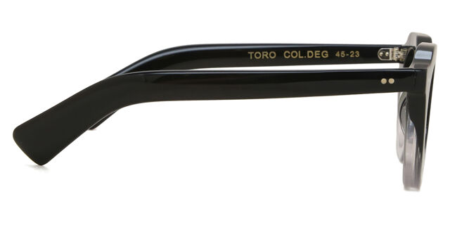 TORO Sunglasses Gradient Black Clear | SmartBuyGlasses USA