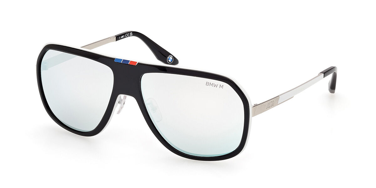 BMW BW0076-H 01C 63 Lunettes De Soleil Homme Noires