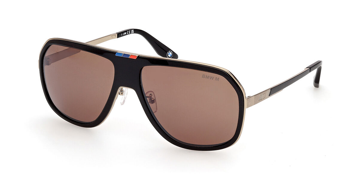 BMW BW0076-H 01L 63 Lunettes De Soleil Homme Noires