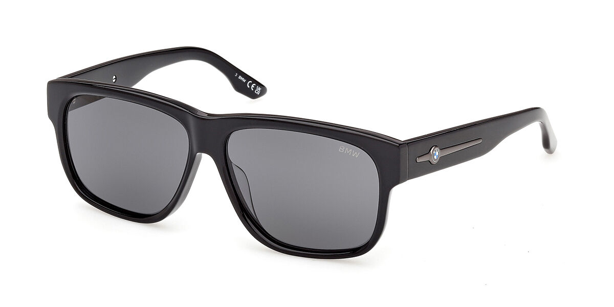 BMW BW0079-H Polarized 01D 59 Lunettes De Soleil Homme Noires