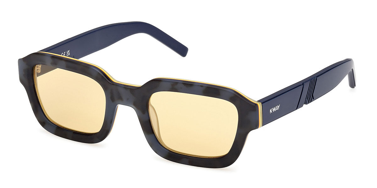 K-way Kw0002 56j Men's Sunglasses Tortoiseshell Size 50