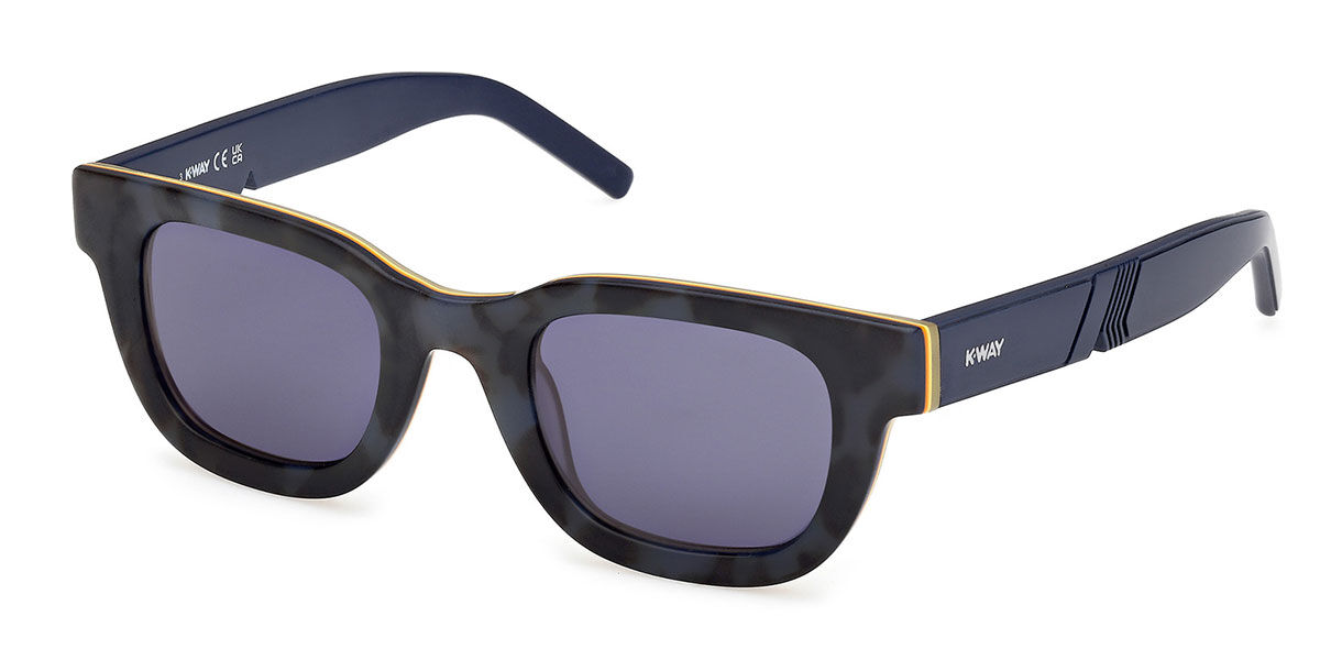 K-way Kw0004 56v Men's Sunglasses Tortoiseshell Size 48