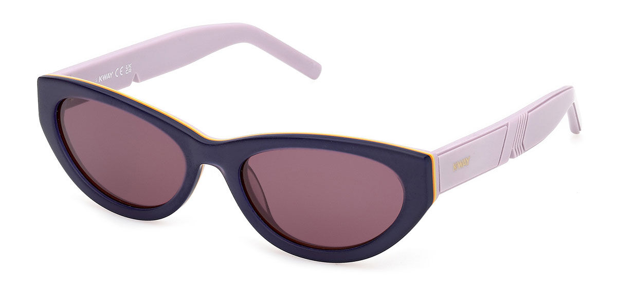 K-way Kw0005 83y Women's Sunglasses Purple Size 54