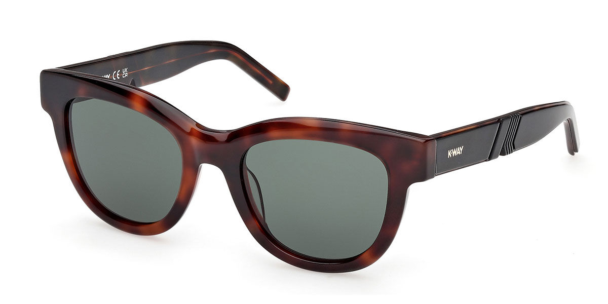 K-way Kw0006 52n Women's Sunglasses Tortoiseshell Size 50 In Brown