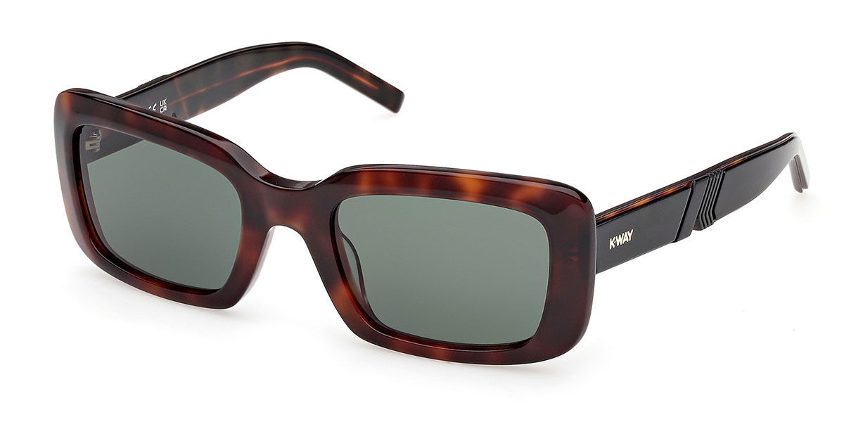 K-way Kw0007 52n Women's Sunglasses Tortoiseshell Size 53 In Brown