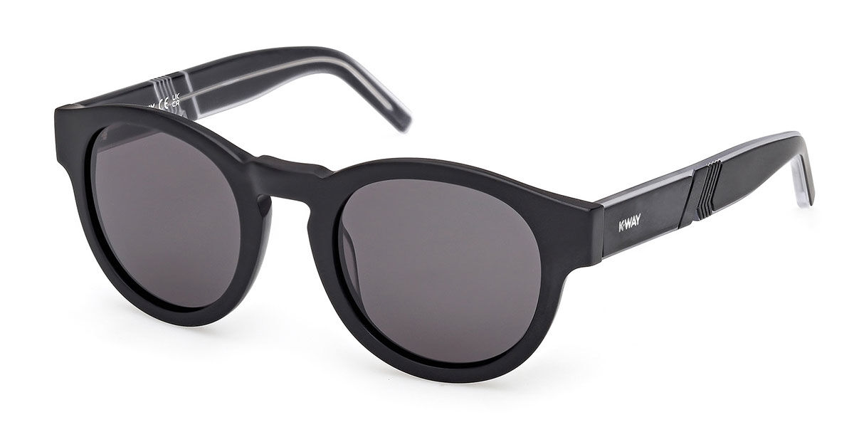 K-way Kw0008 02a Men's Sunglasses Black Size 50
