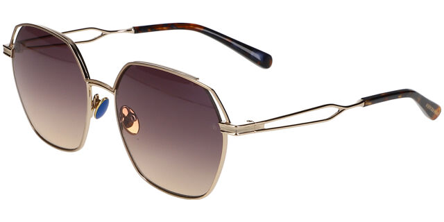 Scotch & Soda 5018 403 Geometric Gold Sunglasses 