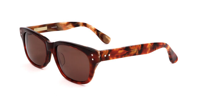 Derek Lam Parkl LTORT Square Dark brown Tortoise Sunglasses  display picture 3