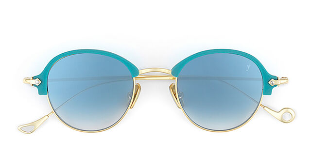 Lunettes de Soleil Eyepetizer Robert Petrol Blue/Gold