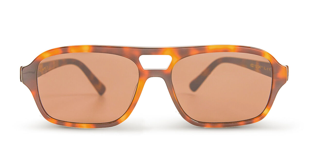 Messy Weekend BURT Havana Braune Tortoiseshell Herren Sonnenbrillen