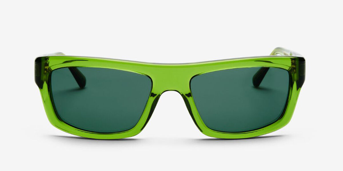 Messy Weekend DENNIS Verdes Transparentes Verdes Gafas De Sol Para Hombre Verdes