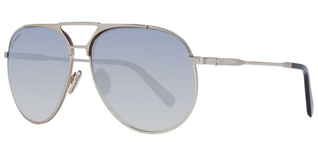 Omega OM0037 34F Pilot Shiny Dark Gunmetal Sunglasses  display picture 3