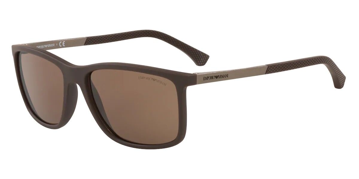 emporio armani sunglasses brown