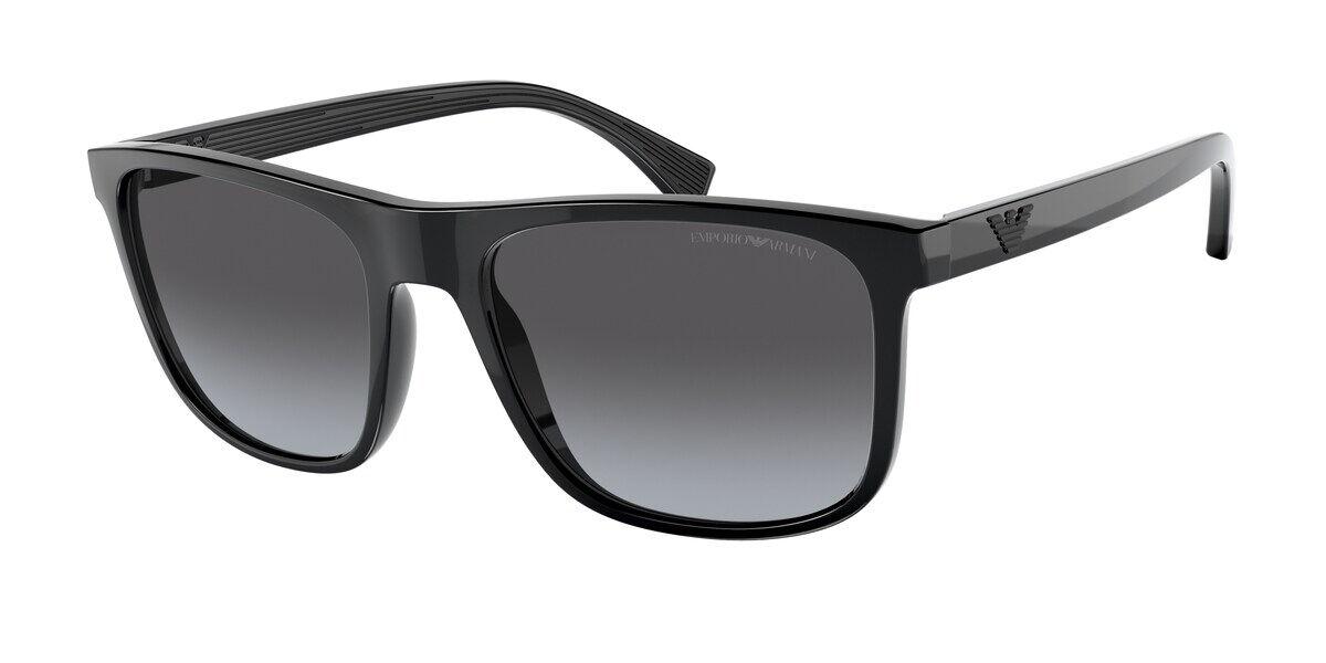 Emporio Armani EA4129 50018G Sunglasses Black | SmartBuyGlasses Canada