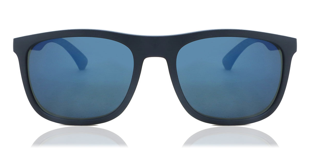 Emporio Armani EA4158 587125 Men's Sunglasses Blue Size 57