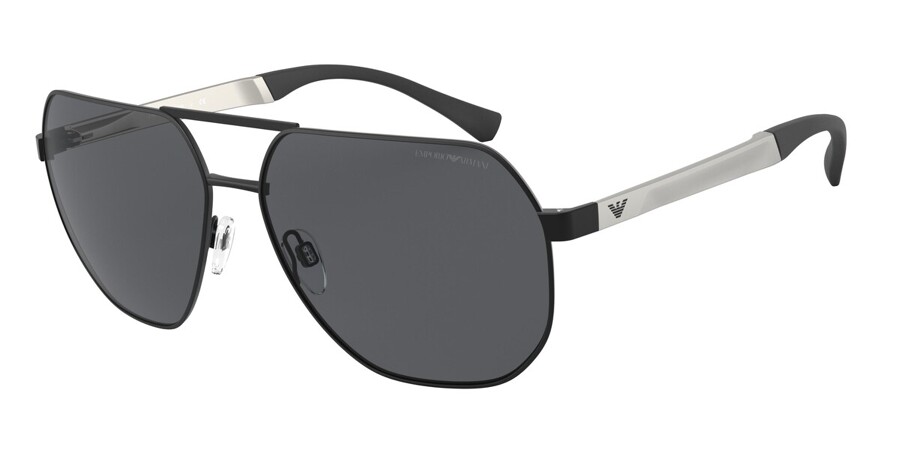 Emporio Armani EA2099D Asian Fit 300187 Sunglasses Matte Black |  SmartBuyGlasses New Zealand