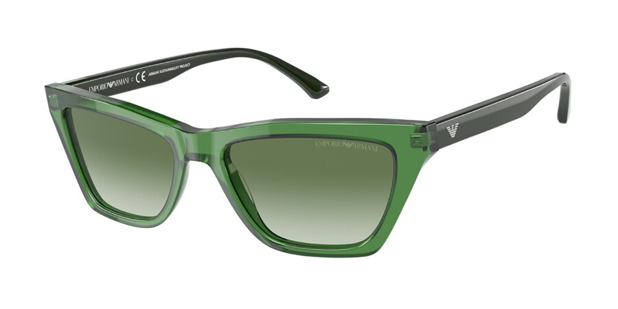 Emporio Armani EA4169 58848E Sunglasses Transparent Green | SmartBuyGlasses  India